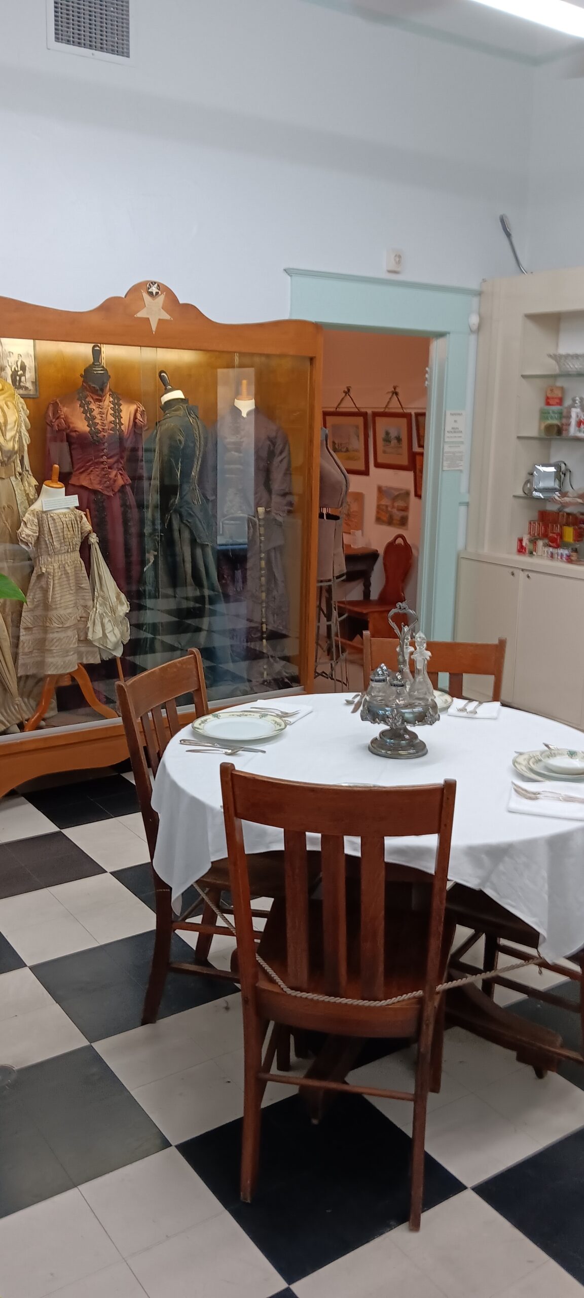 Exhibit of local history items