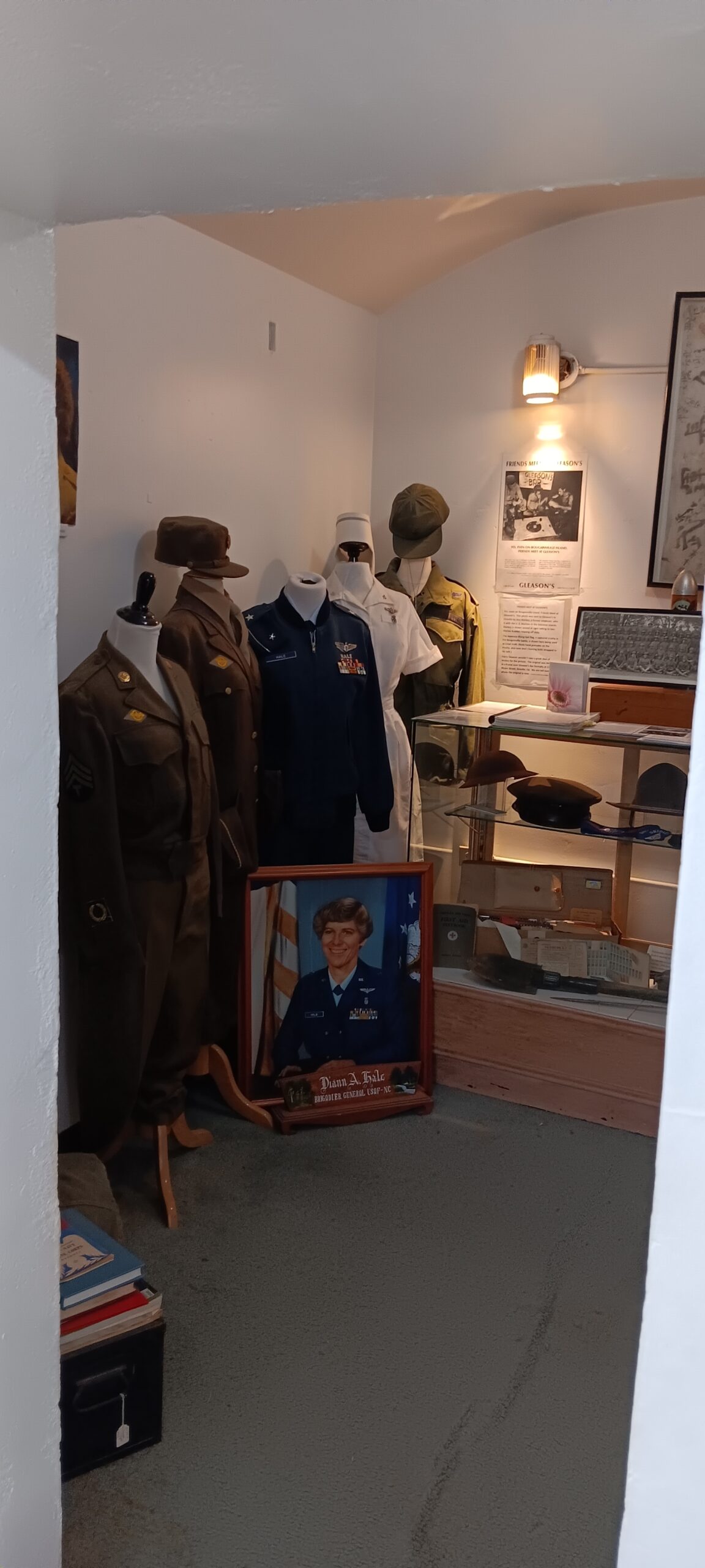 Museum military exhibit